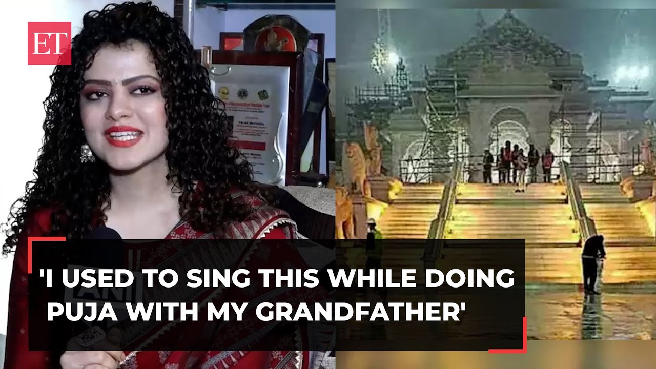 Ram Bhajan: Palak Muchhal’s devotional song ‘Jai Shri Ram’ goes viral, says a matter of pride...