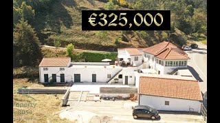 House in Portugal With its Own Sandy River Beach , large Gardens.