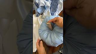 DIY FABRIC PUMPKINS quick and easy anyone can do it.#diy #craft #pumpkin #holiday #decoration