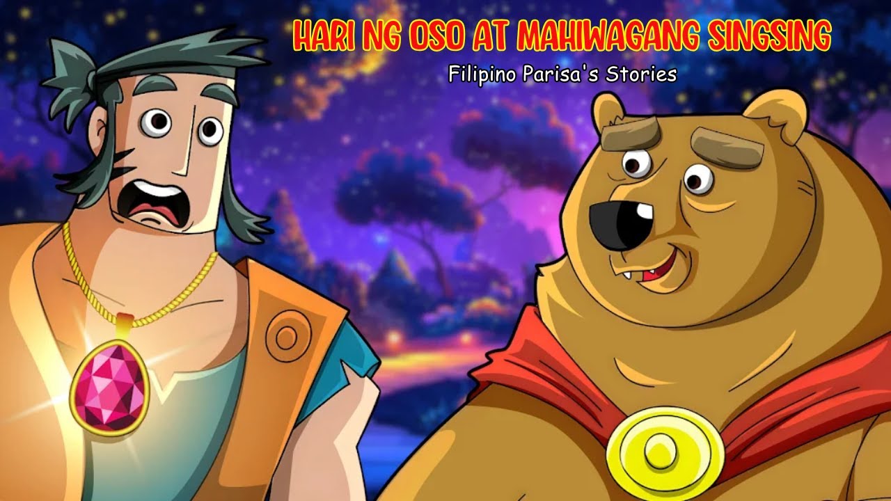 Hari ng oso at mahiwagang singsing | Mga Kwento ng Engkanto | Filipino Parisa's Stories