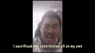 Xu Xiaodong MMA Cries As He Loses His Social Media - 2017 Footage