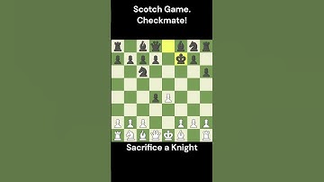 Scotch Game, Checkmate!