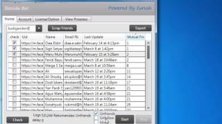 sianida bot software untuk unfriends masal teman di facebook screenshot 4