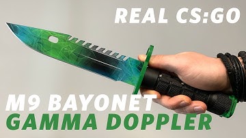 REAL CS:GO KNIVES - M9 BAYONET - Gamma Doppler Phase 4 - KNIFY