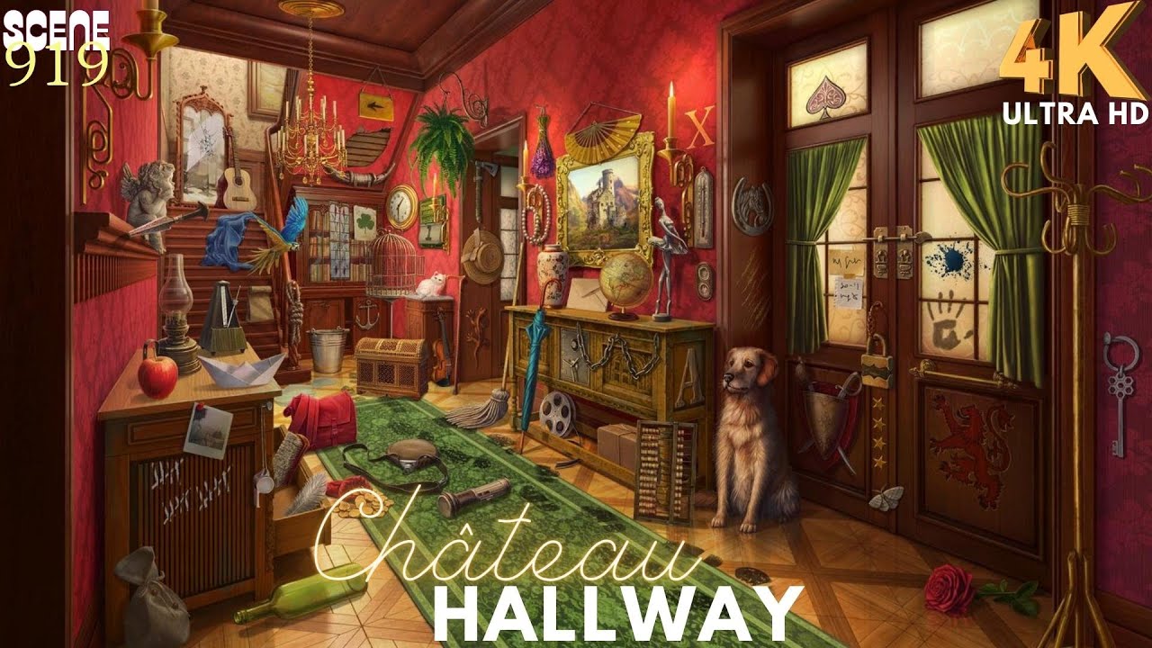 June's Journey Scene 919 | Vol 4 Ch 9 | Château Hallway | Full Mastered ...