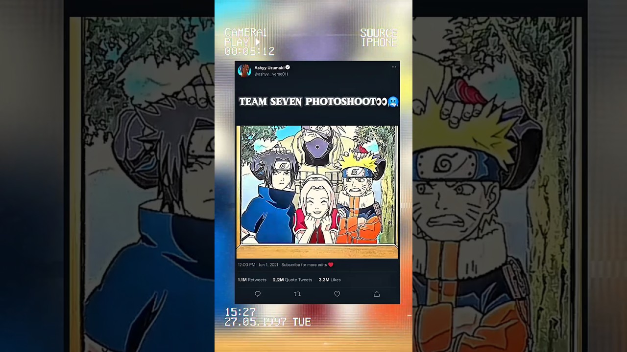 “Past. Present. Future. Team 7 🌀”