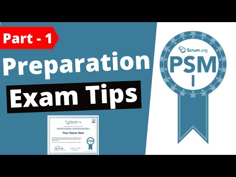 PSM 1 | Professional Scrum Master 1 Certification - Preparation, Exam Experience & Tips (Part - 1)