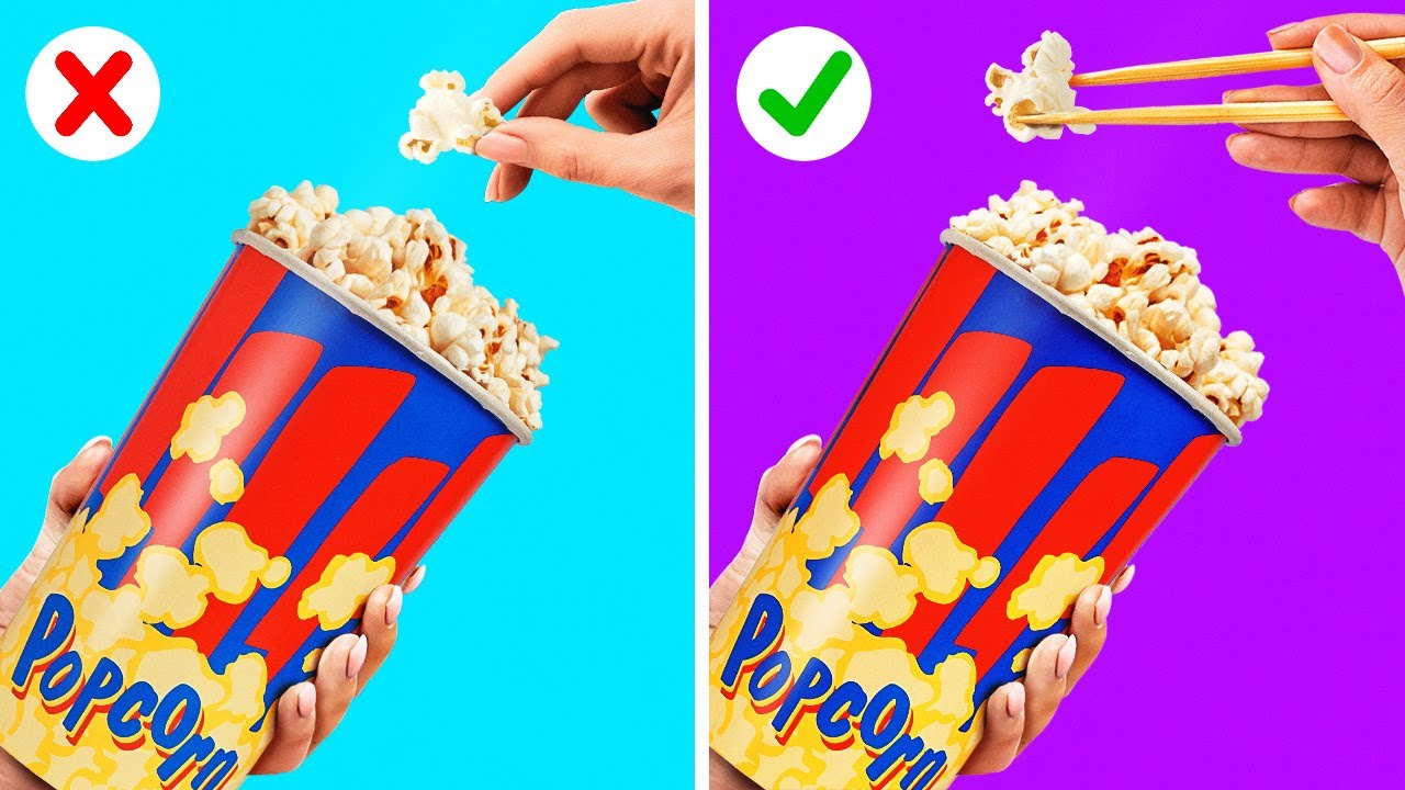 SMART FOOD HACKS TO MAKE YOUR LIFE EASIER - YouTube
