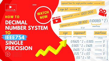 Decimal to IEEE 754 Floating Point Representation | Single  Precision | Align Pattern