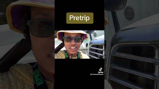 Doing A Pretrip On My 18 Wheeler #pinkiedabney #truckergirl #keepingit100experiences
