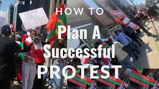 How To Plan a Successful Protest: Part 1