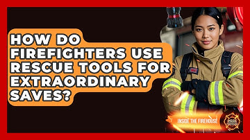 How Do Firefighters Use Rescue Tools For Extraordinary Saves? - Inside the Firehouse