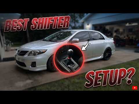 Creating the BEST shifter setup for my Turbo Corolla!