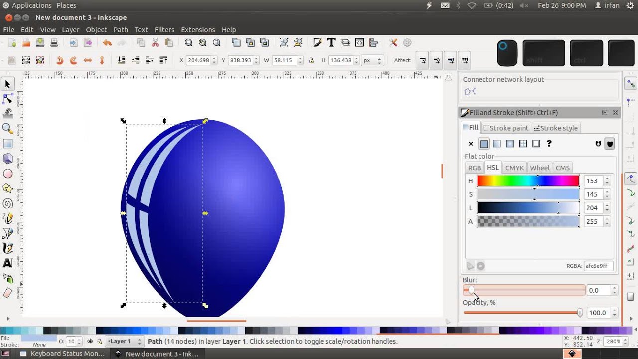 Tutorial Desain  Vektor Balon di Inkscape  YouTube