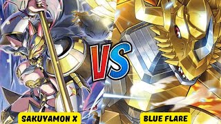 [BT19-20] The blue flare intensifies! Sakuyamon X vs Blue flare