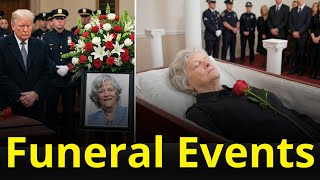 Ann Widdecombe s Funeral Final Goodbye at Buckfast Abbey Celebrities Stars Pay Tribute