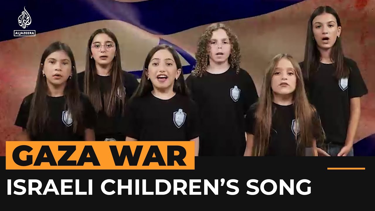 Israeli state TV video shows children singing about Gaza | Al Jazeera Newsfeed