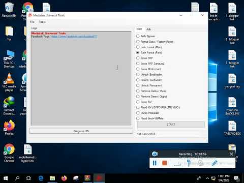 MEDIATEK UNIVERSAL TOOL || ALL MOBILE UNLOCK TOOL FREE || FREE FRP TOOL