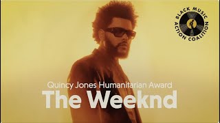 BMAC Awards gala 2021: The Weeknd receives The Quincy Jones Humanitarian Award
