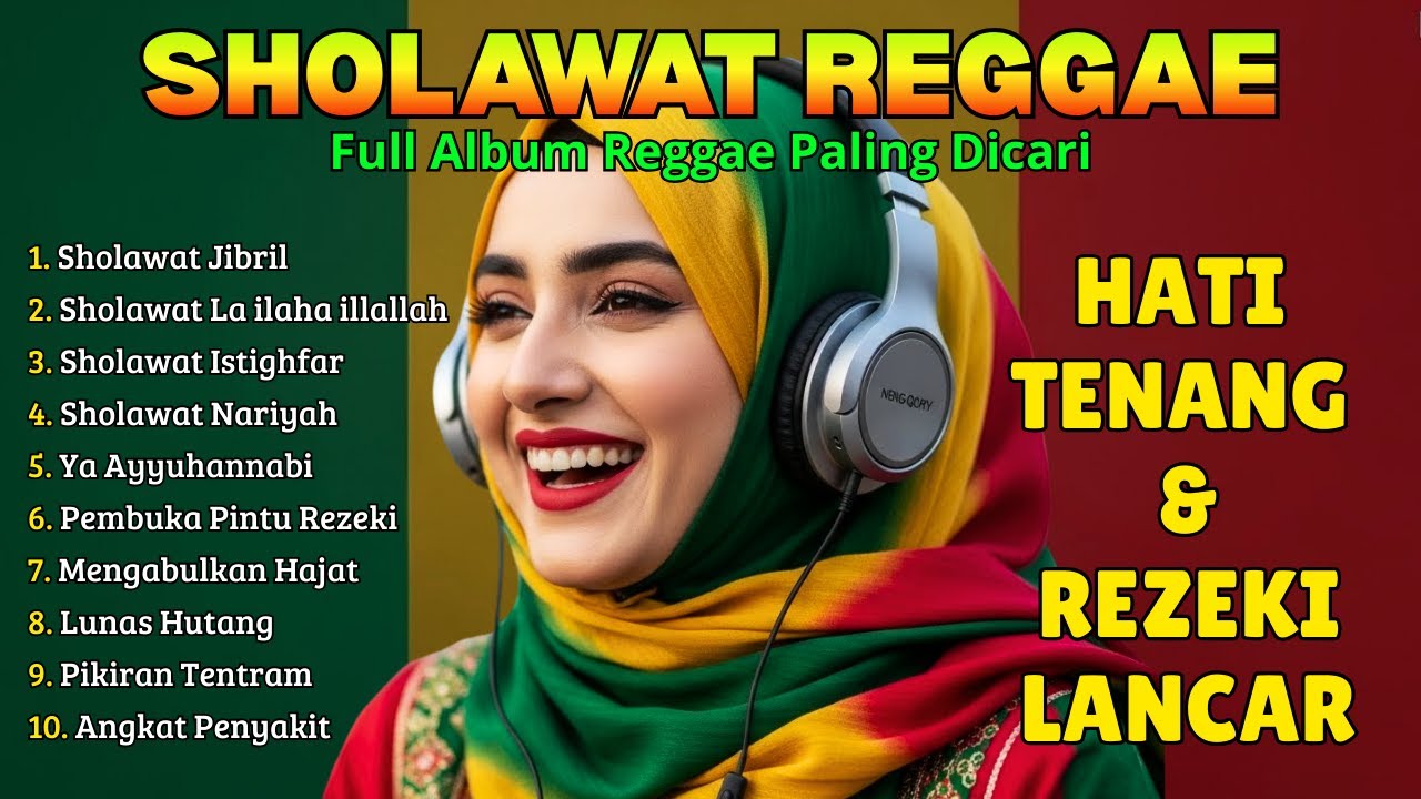 Sholawat Reggae Paling Merdu | Bikin Hati Tenang & Jiwa Damai
