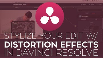 Instantly Stylize Your Edit in DaVinci Resolve with Rampant Distortion Effects and Mocha Pro