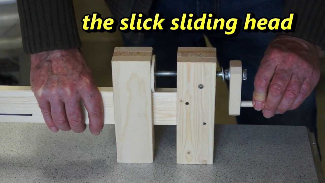 How to The C.U.JMY. big mac wooden bar clamp 4ft spread 