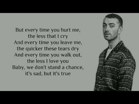 Sam Smith - Too Good at Goodbyes (lyrics)