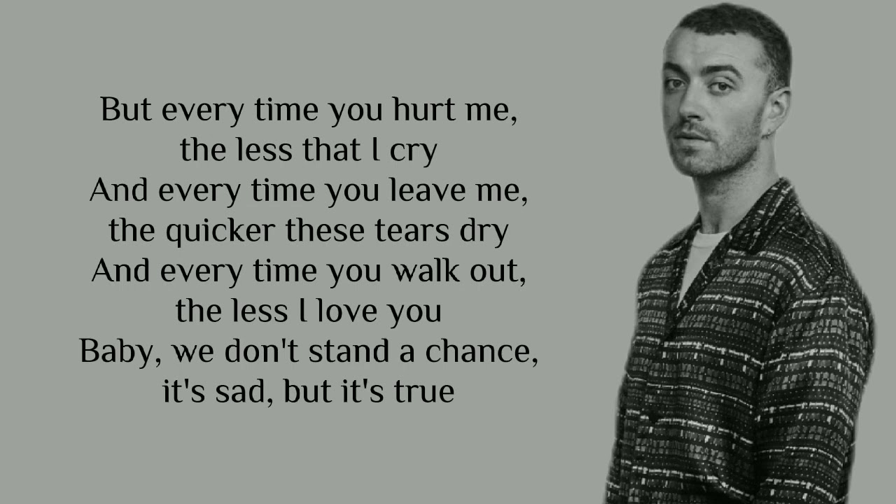 Sam Smith - Too Good at Goodbyes (lyrics)