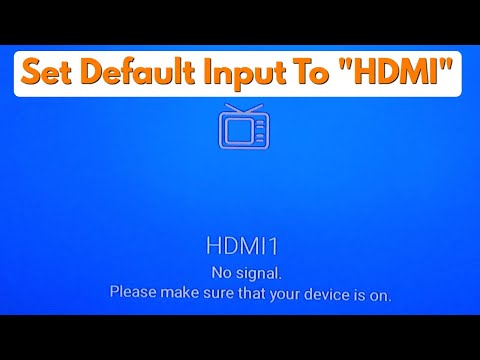 How To Set Hdmi As Default Input Source On Android tv/Google TV ✔ Make HDMI To Default @Teconz