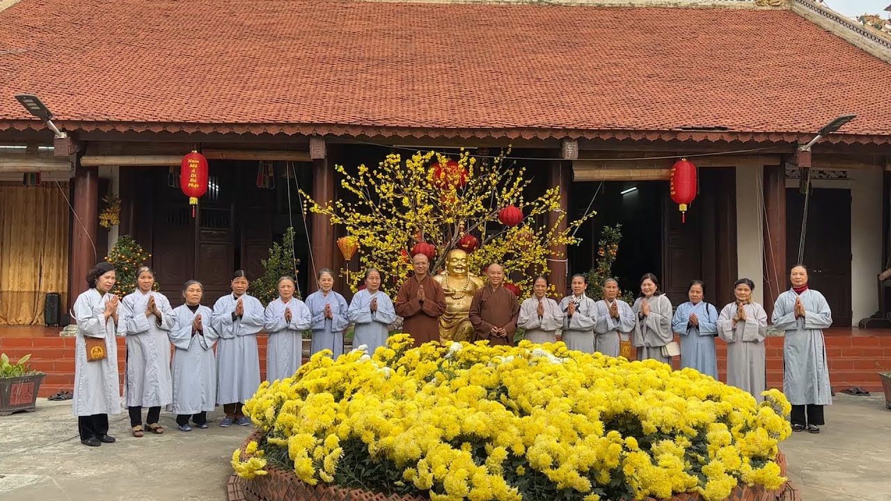 HT. Thích Chân Tính đến thăm chùa Cổ Tân - Hải Dương