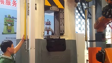 CNC Hydraulic Close Die Forging Hammer Infrared Protection Video