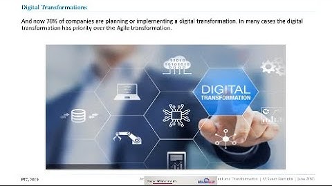 Digital Transformations-- from Agility at the Intersection of Transformation and Change Management
