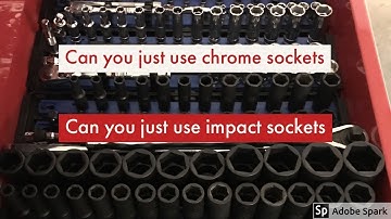 Tool Talk Ep. 8 Just Chrome Sockets or Just Impact Sockets