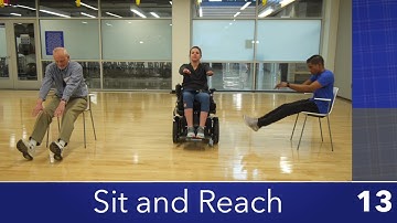 Modified Exercise: The Sit and Reach: Double Reach