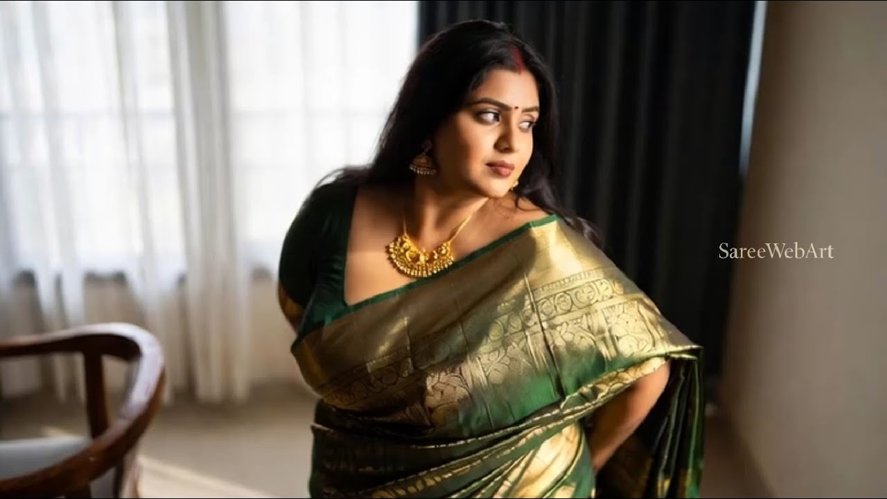Kerala Women in Traditional Saree (Indoor) | AI Saree Fashion for Women | AI Saree Girls #2