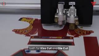 Vulcan FC700VC Digital Servo Motor CCD Camera Cutting Plotter Flatbed Carton Box Cutting Machine
