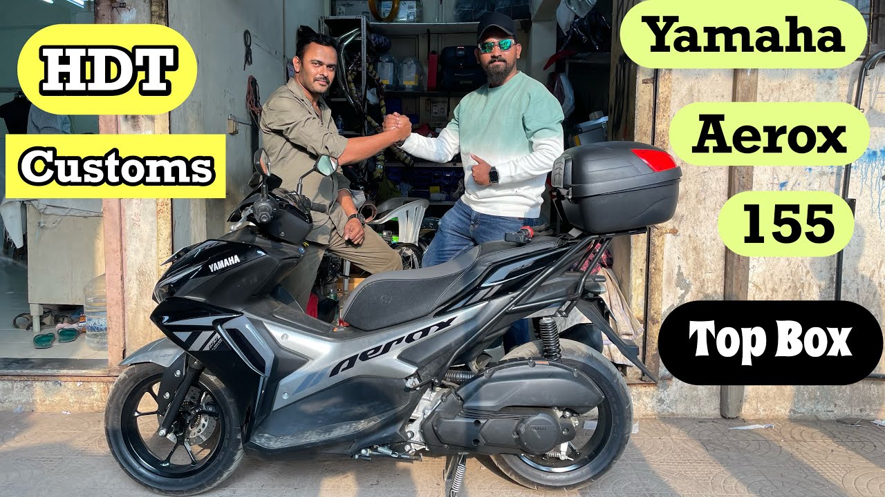 Top Box Installation For Yamaha Aerox YouTube