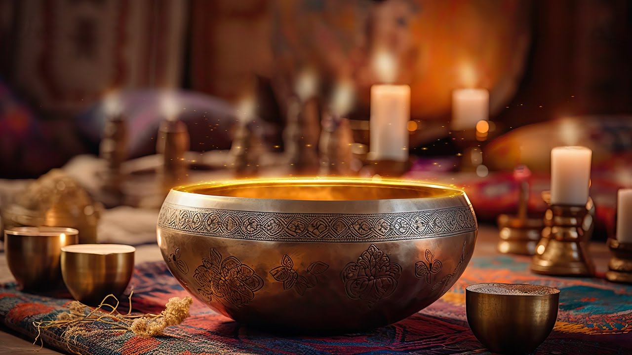 1888 Hz Tibetan Singing Bowls For Sleep | Healing Sleep Music ...