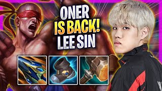 ONER IS BACK TO KOREA SOLOQ WITH LEE SIN! - T1 Oner Plays Lee Sin JUNGLE vs Jarvan! | Season 2024