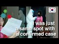 Self quarantine in south Korea.