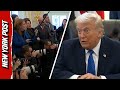 President Trump Berates 'Loud' ABC News Reporter: 'I Didn't Call On You'