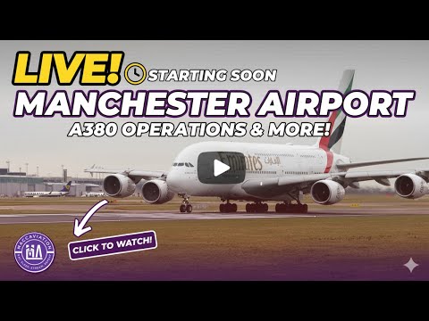 🔴 LIVE Manchester Airport Planespotting ✈️ With Silky Sam and Tracy D :)