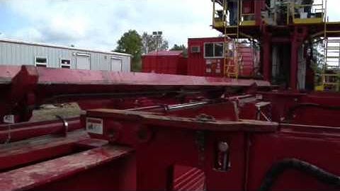 Schramm Exclusive LoadSafe Trailer Mounted Automated Pipe & Casing Handling System