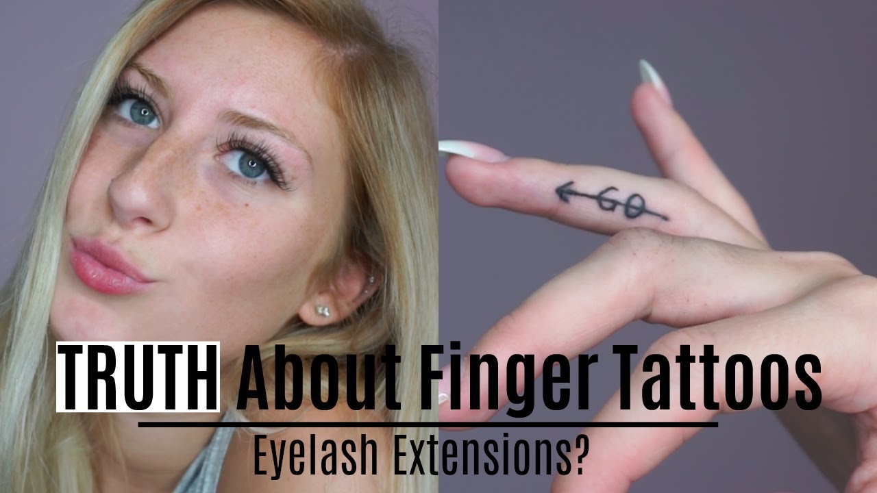 DO FINGER TATTOOS HURT? / Are Eyelash Extensions Worth It