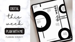 EDITORIAL WEEKLY SPREAD | TYPOGRAPHY INSPIRATION | HELLO GORGEOUS VOL. 3 DIGITAL PLANNER