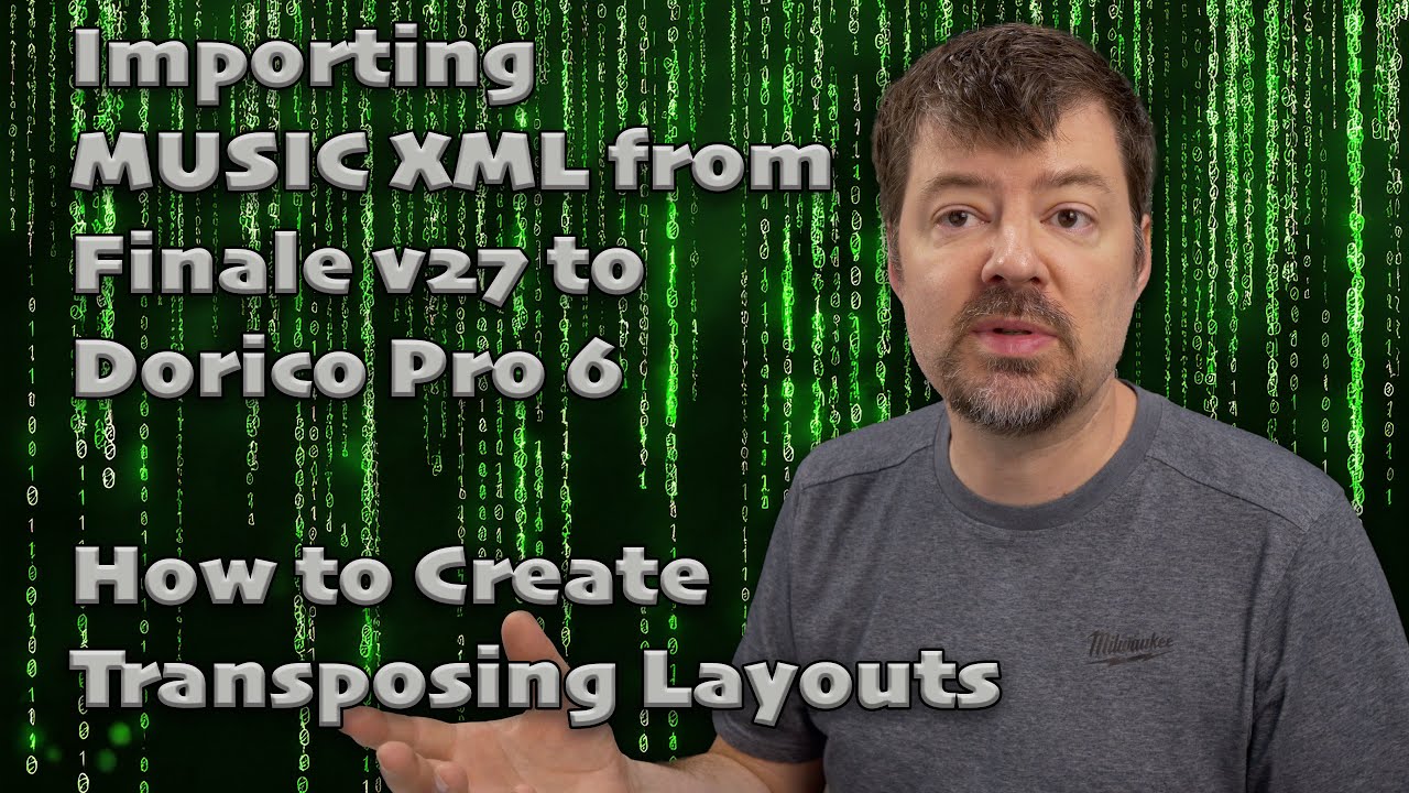 The best way to import a Finle Music XML file into Dorico Pro 6 - YouTube