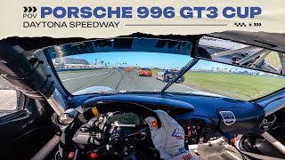 CRAZY POV | CRASHES & FIGHT | PORSCHE 996 GT3 CUP | DAYTONA SPEEDWAY by Romain Monti POV 10,228 views 1 year ago 47 minutes