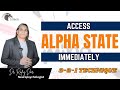 Access Alpha State Immediately || 3-2-1 Technique || Dr Rafiq Dar