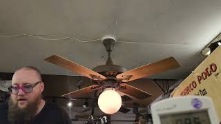 Encon/Crompton Greaves Royalty/Heritage Ceiling Fan #5 Blade Swap: Vintage Envirofan Blades FULL