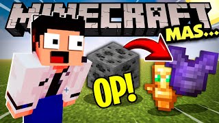 Live 🔴 Minecraft mas carvão é OP! (Com inscritos JAVA+BEDROCK)